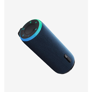LinkTech R124 Mavi Premium IPX4 Sertifikalı Işıklı Bluetooth Hoparlör