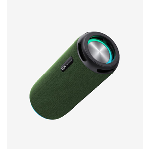 LinkTech R124 Yeşil Premium IPX4 Sertifikalı Işıklı Bluetooth Hoparlör