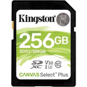 Kingston SDHC 256GB SDS2/256GB Select Plus Class10 Hafıza Kartı