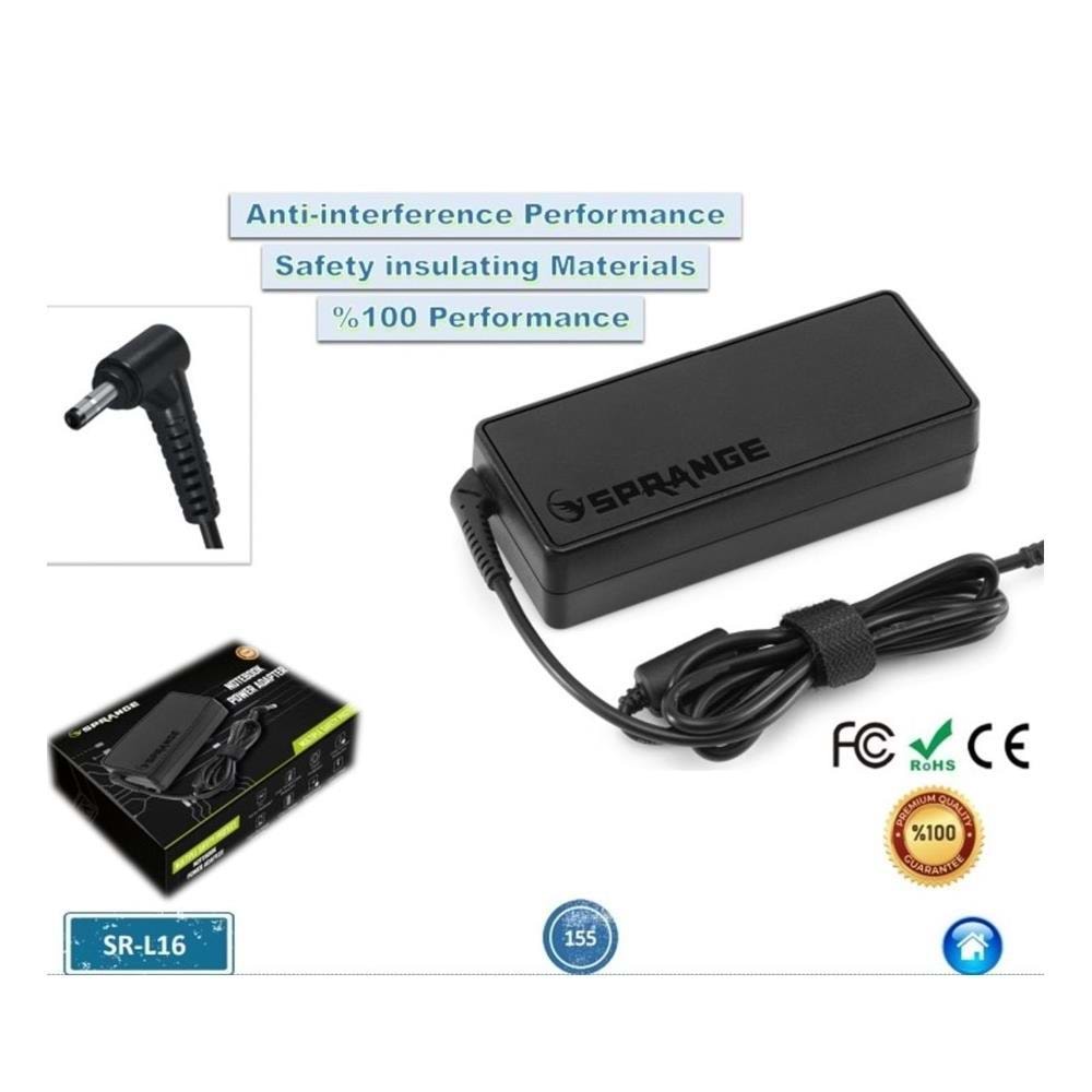Sprange SRL16 65W 20V 3.25A 4.0*1.7 Lenovo Notebook Standart Şarj Adaptör