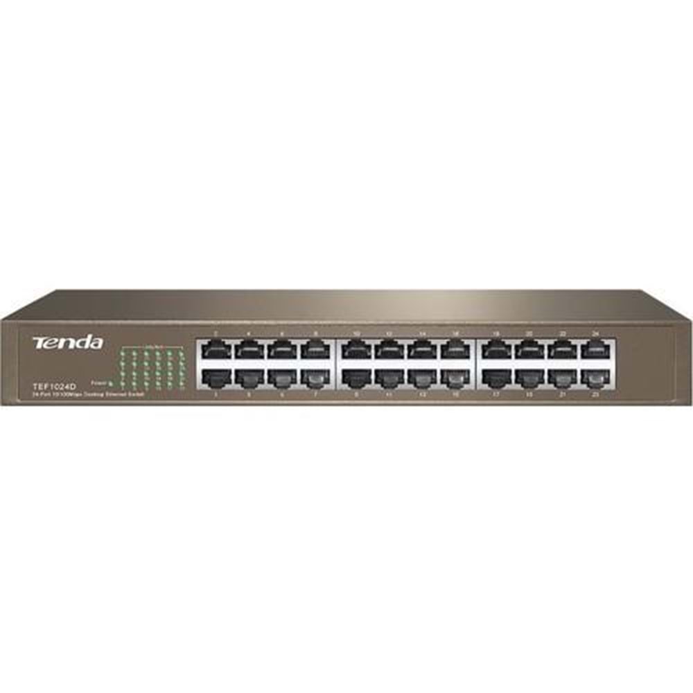 Tenda TEF1024D 24Port 10/100 Rack-M Switch