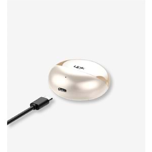 LinkTech PREMIUM Gold TW20 ENC IPX4 350mAh BT V5.3 Type C Kulak İçi Bluetooth Kulaklık