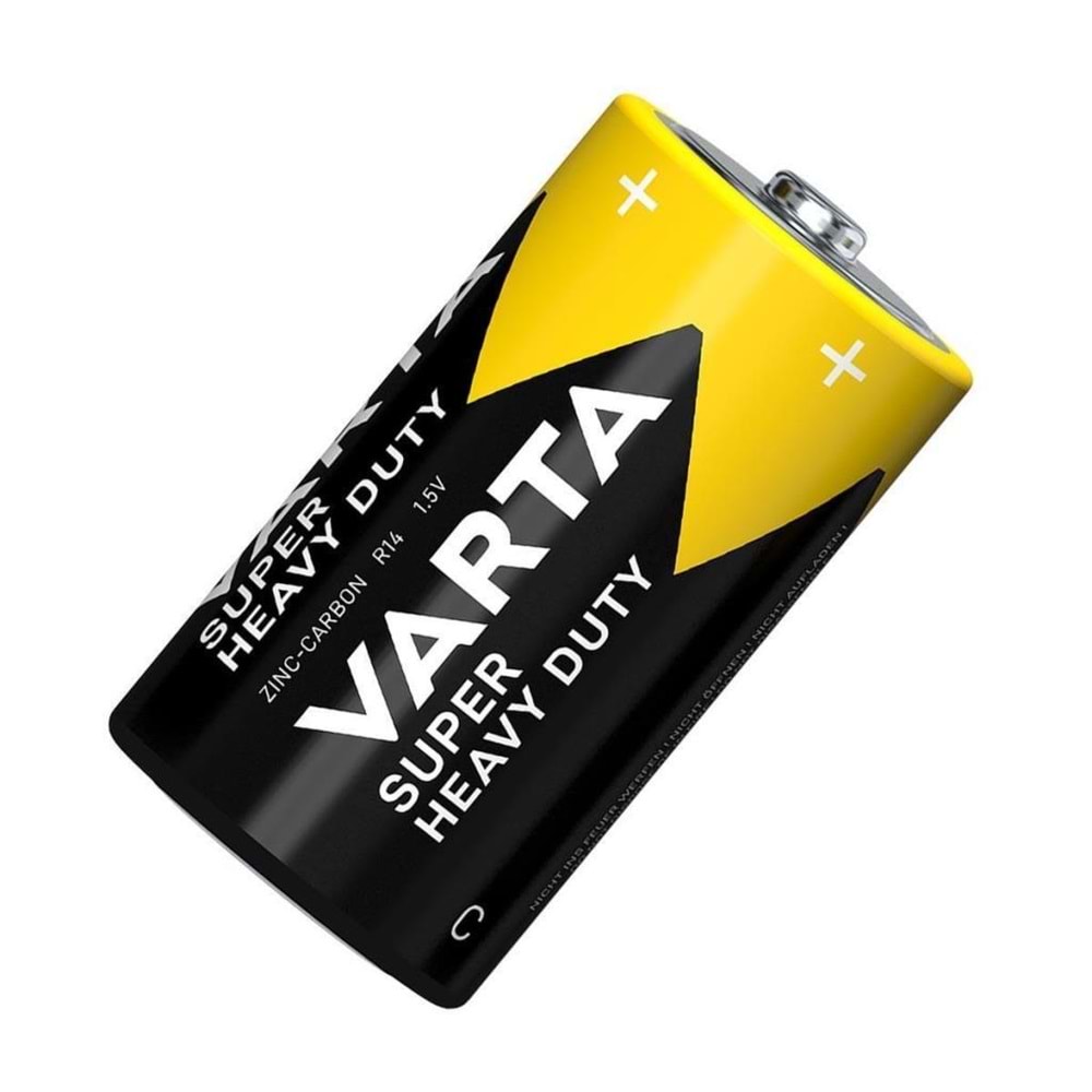 VARTA Süperlife C R14 1.5V 2 li Orta Boy Alkalin Pil